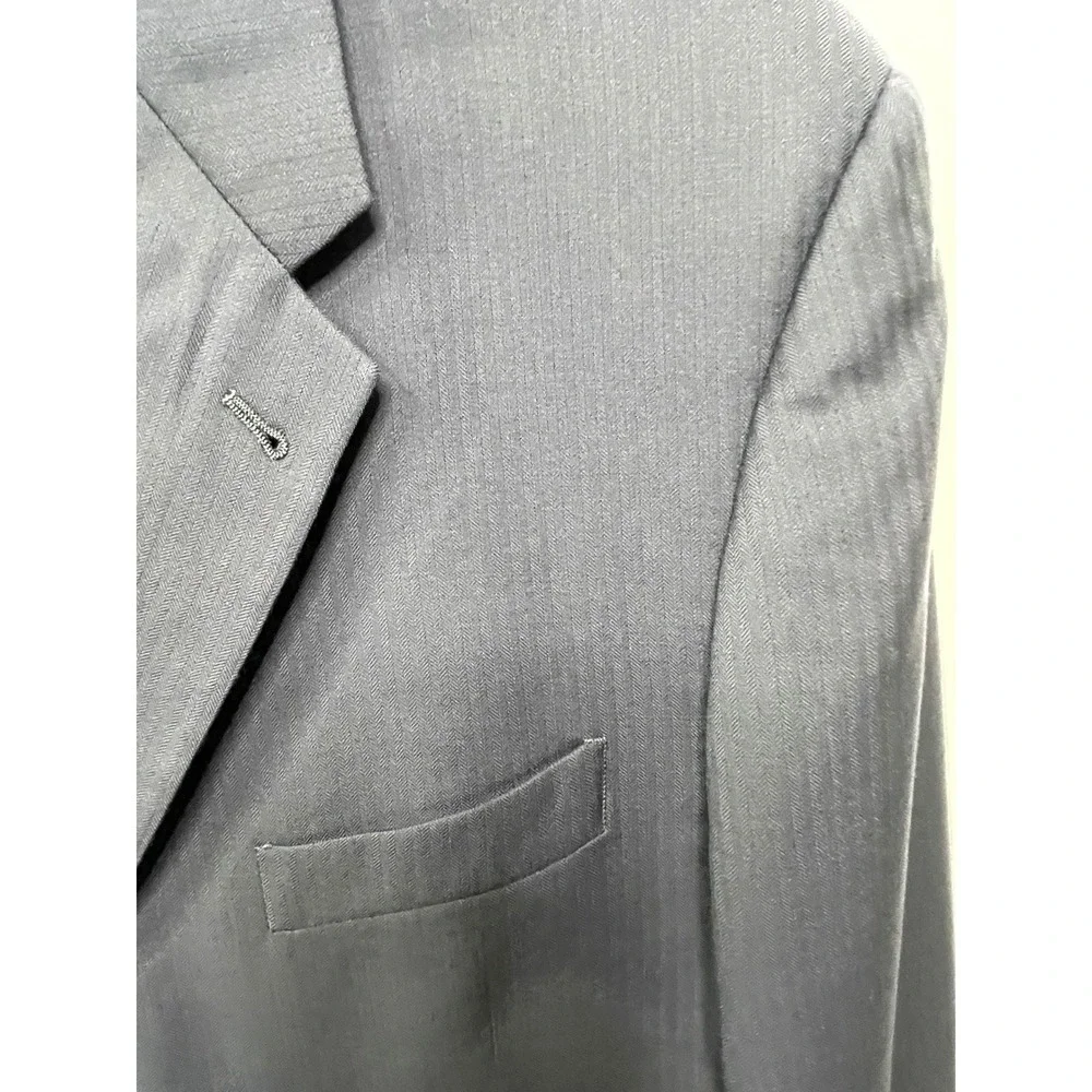 Joseph Abboud Navy Blue Men's Wool Blazer Suit Jacket Formal Business Career 42R
